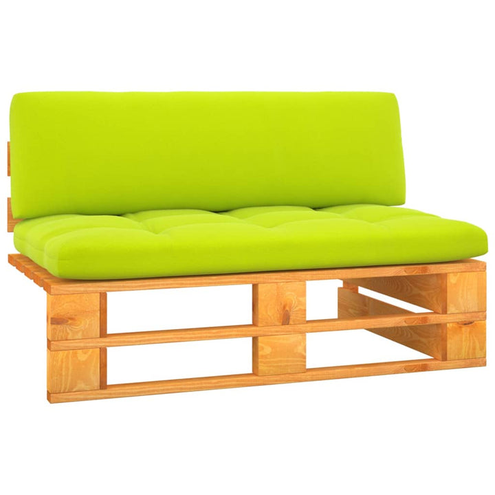 Mittensektion Till Pallsoffa Impregnerad Furu