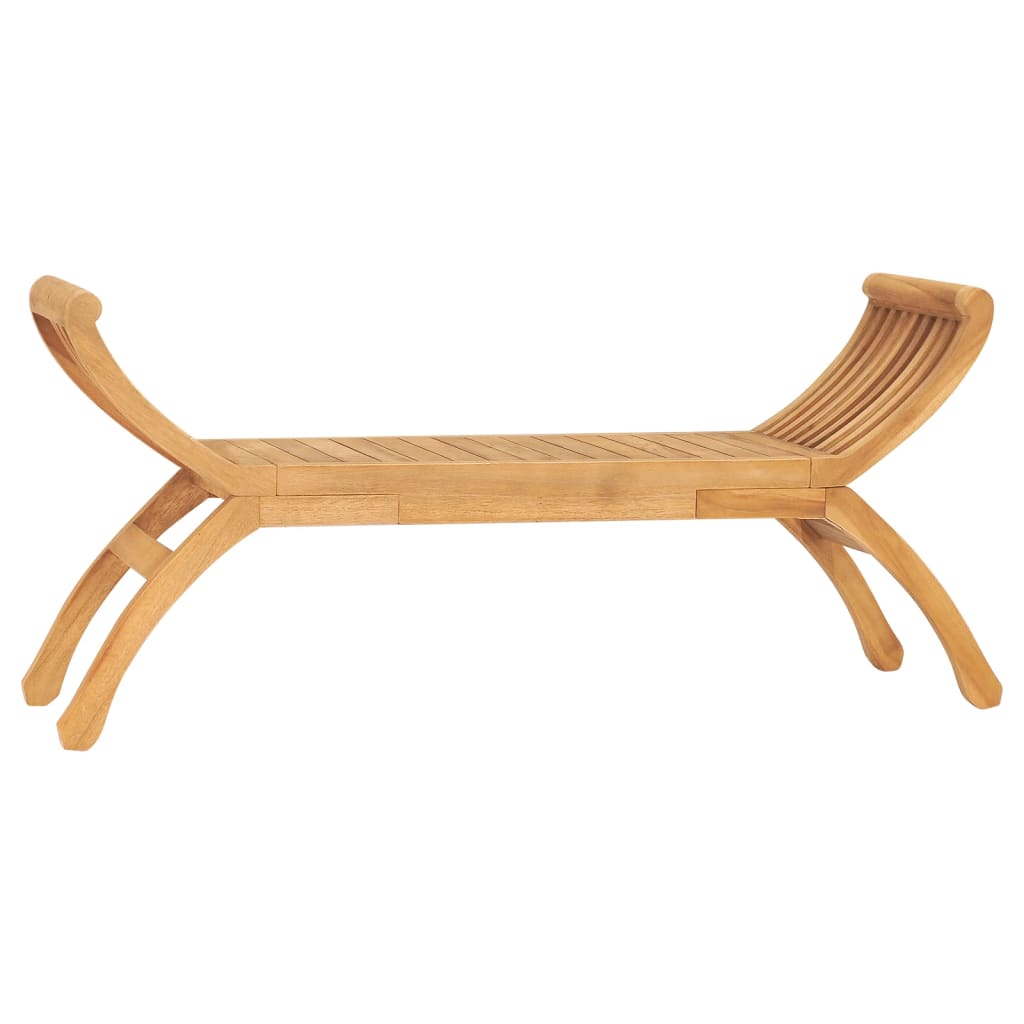 Trädgårdsbänk 126 Cm Massiv Teak