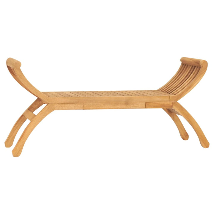 Trädgårdsbänk 126 Cm Massiv Teak