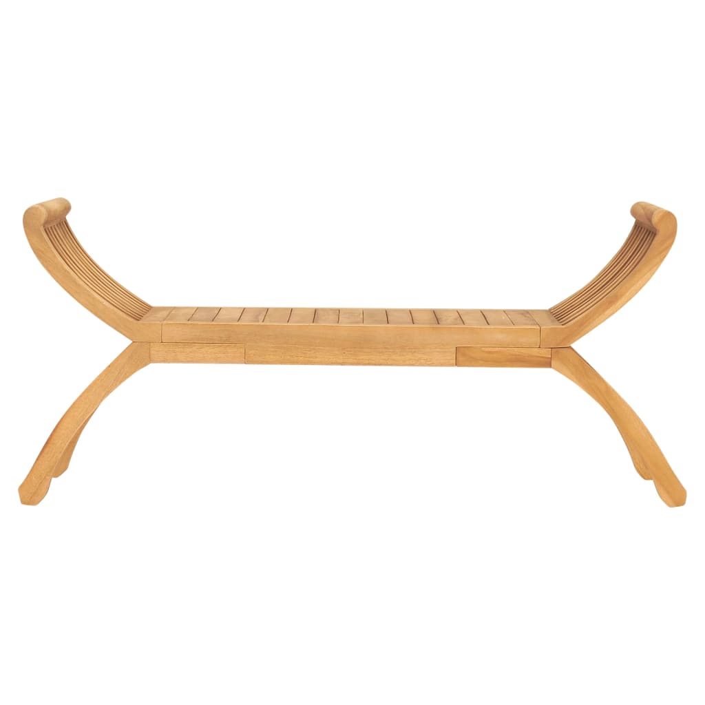 Trädgårdsbänk 126 Cm Massiv Teak
