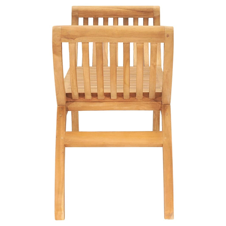 Trädgårdsbänk 126 Cm Massiv Teak