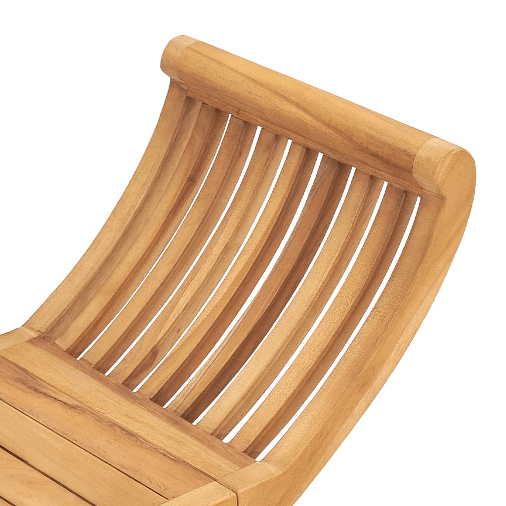 Trädgårdsbänk 126 Cm Massiv Teak