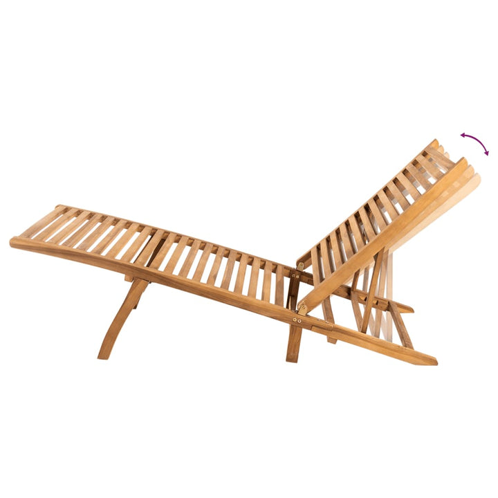Solsäng Massiv Teak