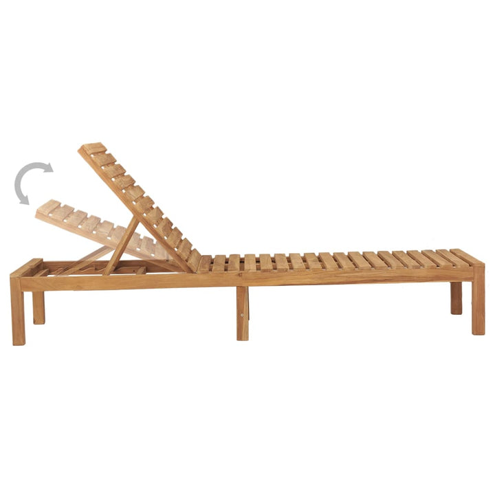 Solsäng Massiv Teak