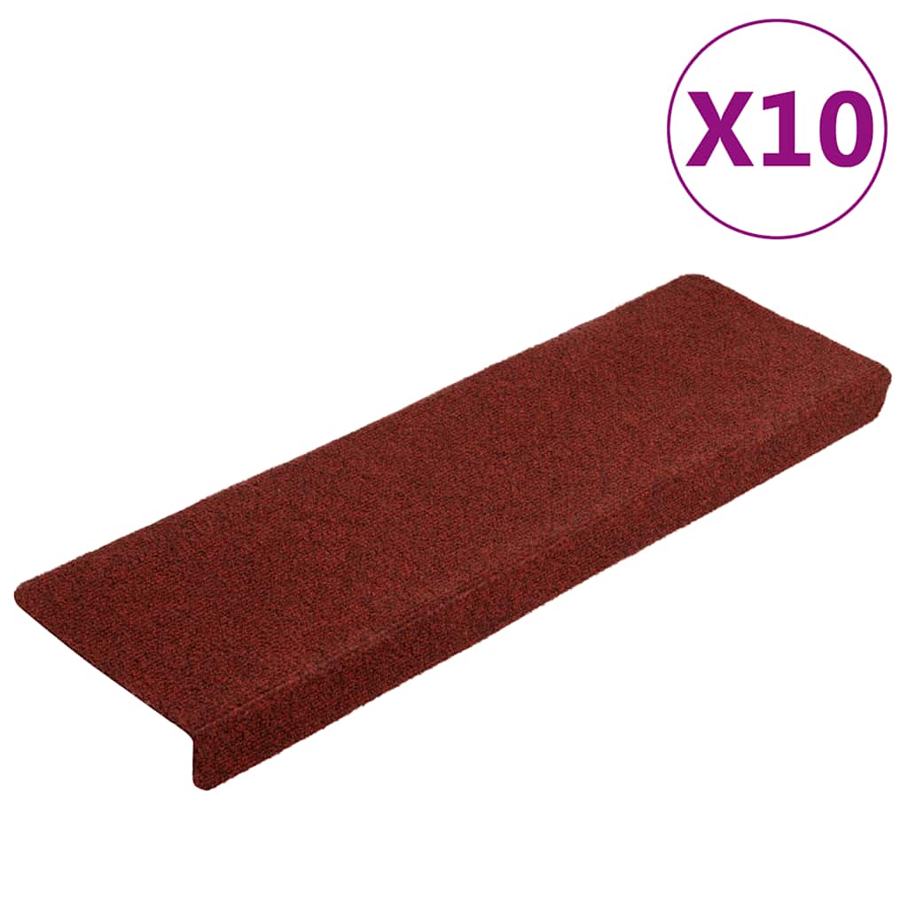 Trappmattor Självhäftande 20 St 65X21X4 Cm Rektangulär Kant