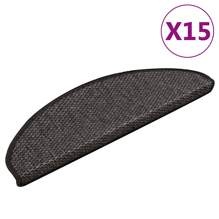 Trappmattor Självhäftande Sisal-Look 30 St Berber