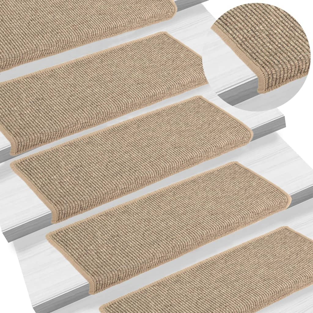 Trappmattor 15 St 65X21X4 Cm A Rektangulära Kanter