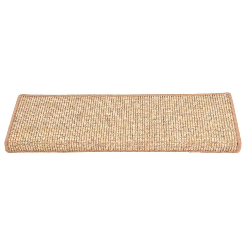 Trappmattor 15 St 65X21X4 Cm A Rektangulära Kanter