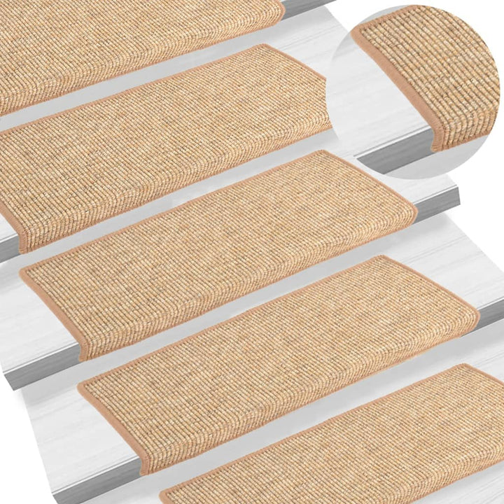 Trappmattor 15 St 65X21X4 Cm A Rektangulära Kanter