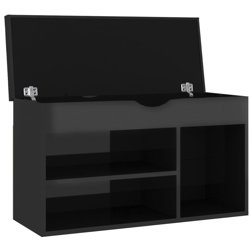 Skobänk Med Dyna 80X30X47 Cm Konstruerat Trä