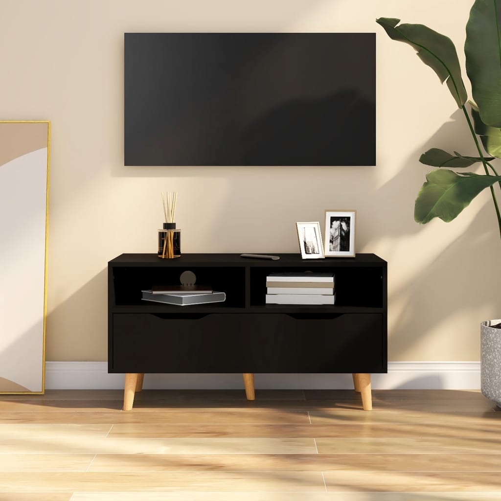 Tv-Bänk 90X40X48,5 Cm Konstruerat Trä