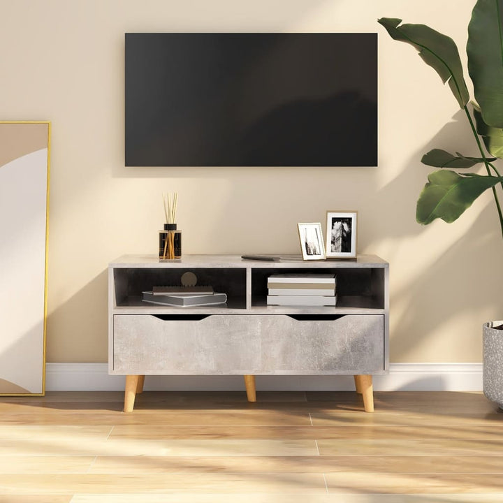 Tv-Bänk 90X40X48,5 Cm Konstruerat Trä