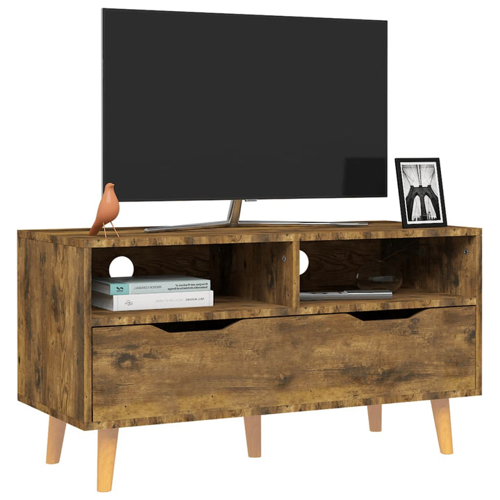 Tv-Bänk 90X40X48,5 Cm Konstruerat Trä