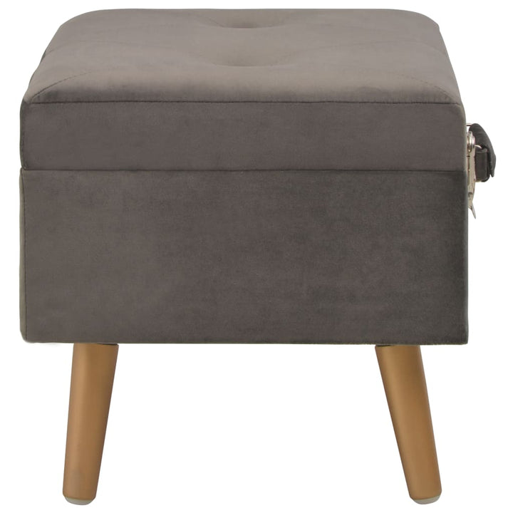 Förvaringspall 40 Cm Sammet