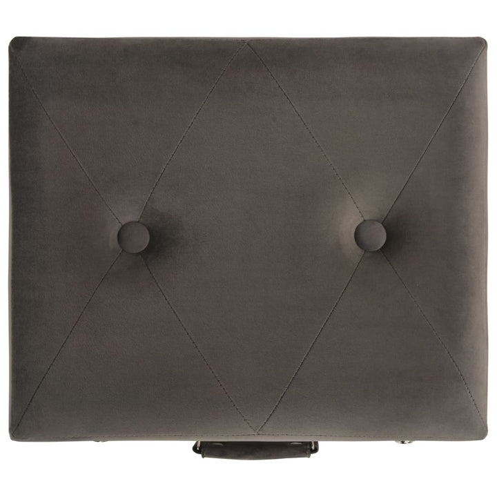 Förvaringspall 40 Cm Sammet
