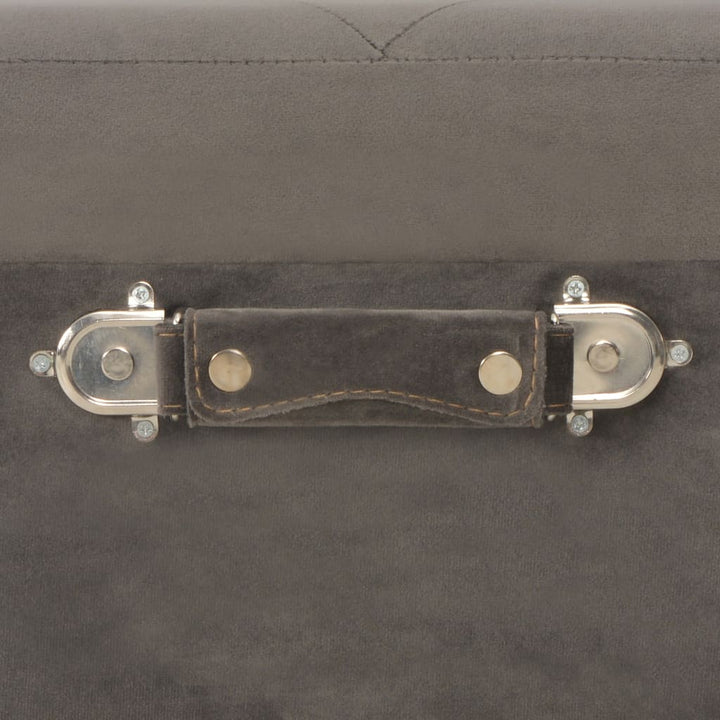 Förvaringspall 40 Cm Sammet