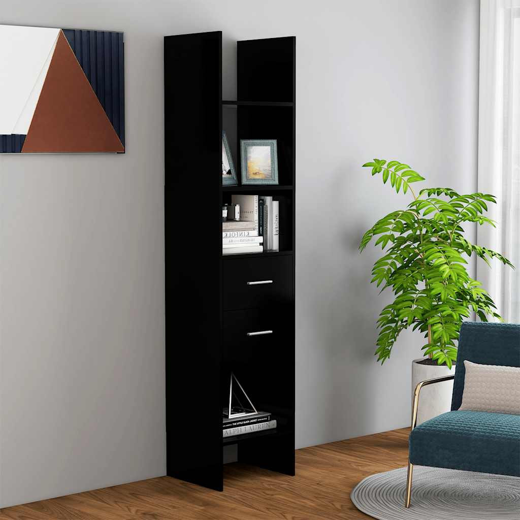 Bokhylla 40X35X180 Cm Konstruerat Trä