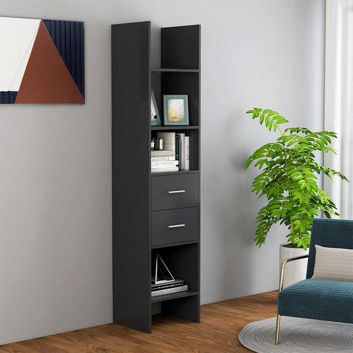 Bokhylla 40X35X180 Cm Konstruerat Trä