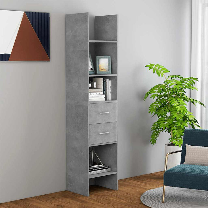 Bokhylla 40X35X180 Cm Konstruerat Trä