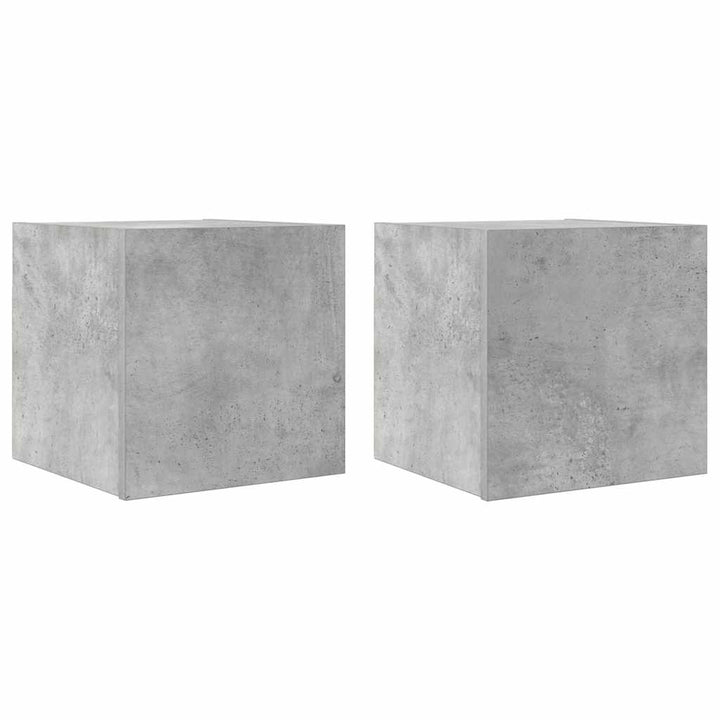 Väggmonterade Tv-Bänkar 2 St 30,5X30X30 Cm