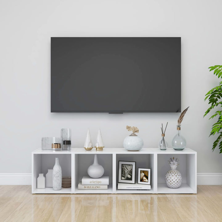 Tv-Bänk 37X35X37 Cm Konstruerat Trä