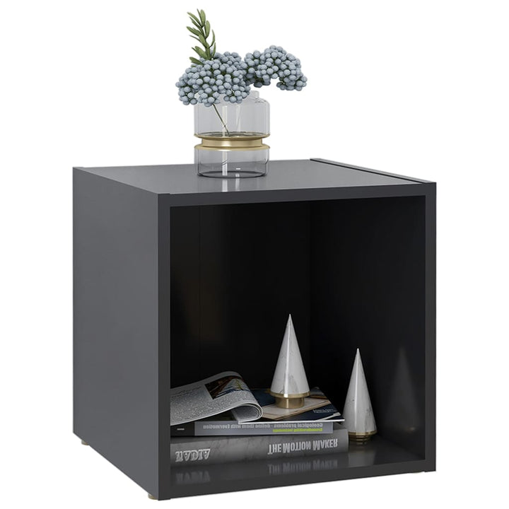 Tv-Bänk 37X35X37 Cm Konstruerat Trä