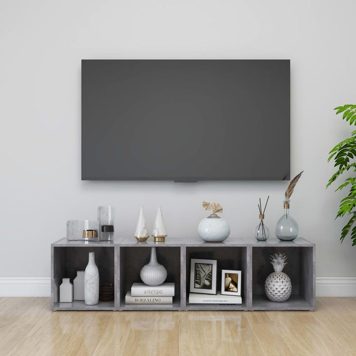 Tv-Bänk 37X35X37 Cm Konstruerat Trä