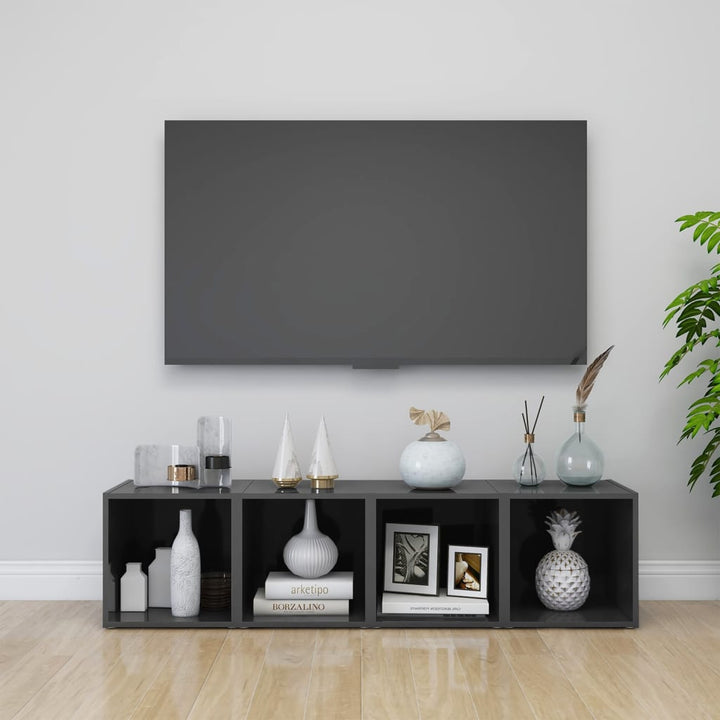 Tv-Bänk 37X35X37 Cm Konstruerat Trä