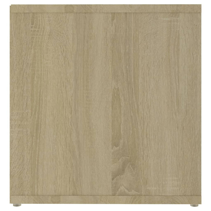 Tv-Bänk Sonoma-Ek 72X35X36,5 Cm Konstruerat Trä