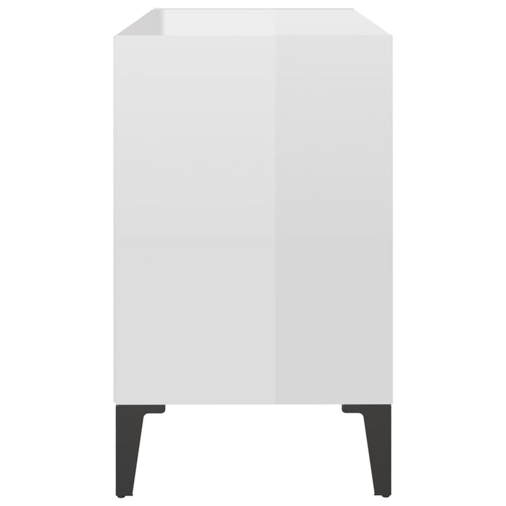Tv-Bänk Med Metallben 69,5X30X50 Cm