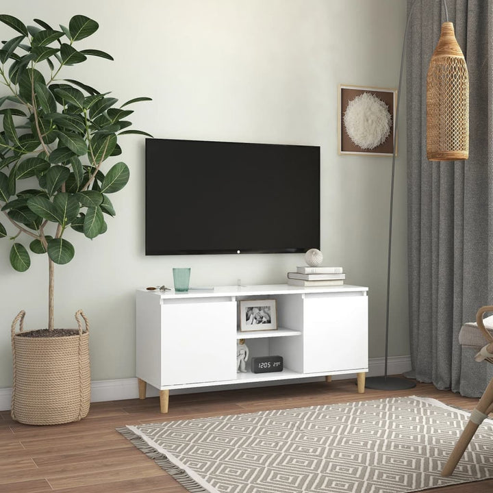 Tv-Bänk Åldrat Trä 102X35X50 Cm Konstruerat Trä