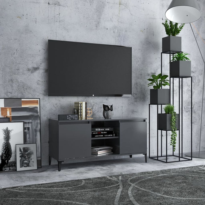 Tv-Bänk 102X35X50 Cm Konstruerat Trä