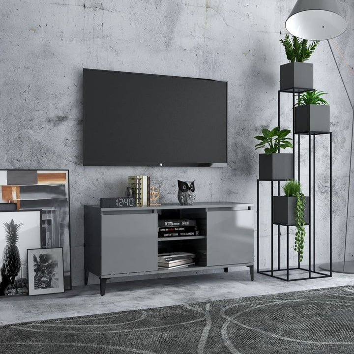 Tv-Bänk 102X35X50 Cm Konstruerat Trä