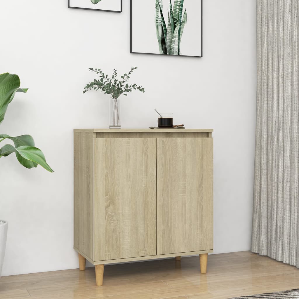 Byrå Ek 60X35X70 Cm Konstruerat Trä