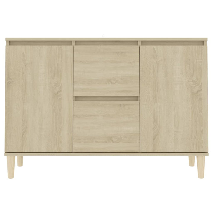 Skänk Sonoma-Ek 101X35X70 Cm Konstruerat Trä