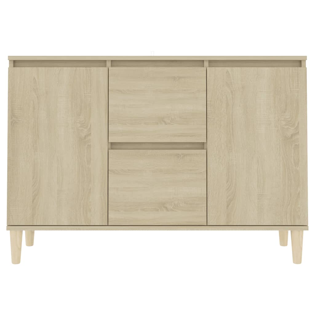 Skänk Sonoma-Ek 101X35X70 Cm Konstruerat Trä