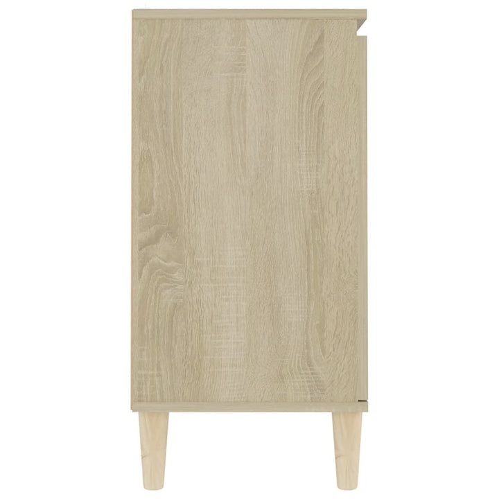 Skänk Sonoma-Ek 101X35X70 Cm Konstruerat Trä