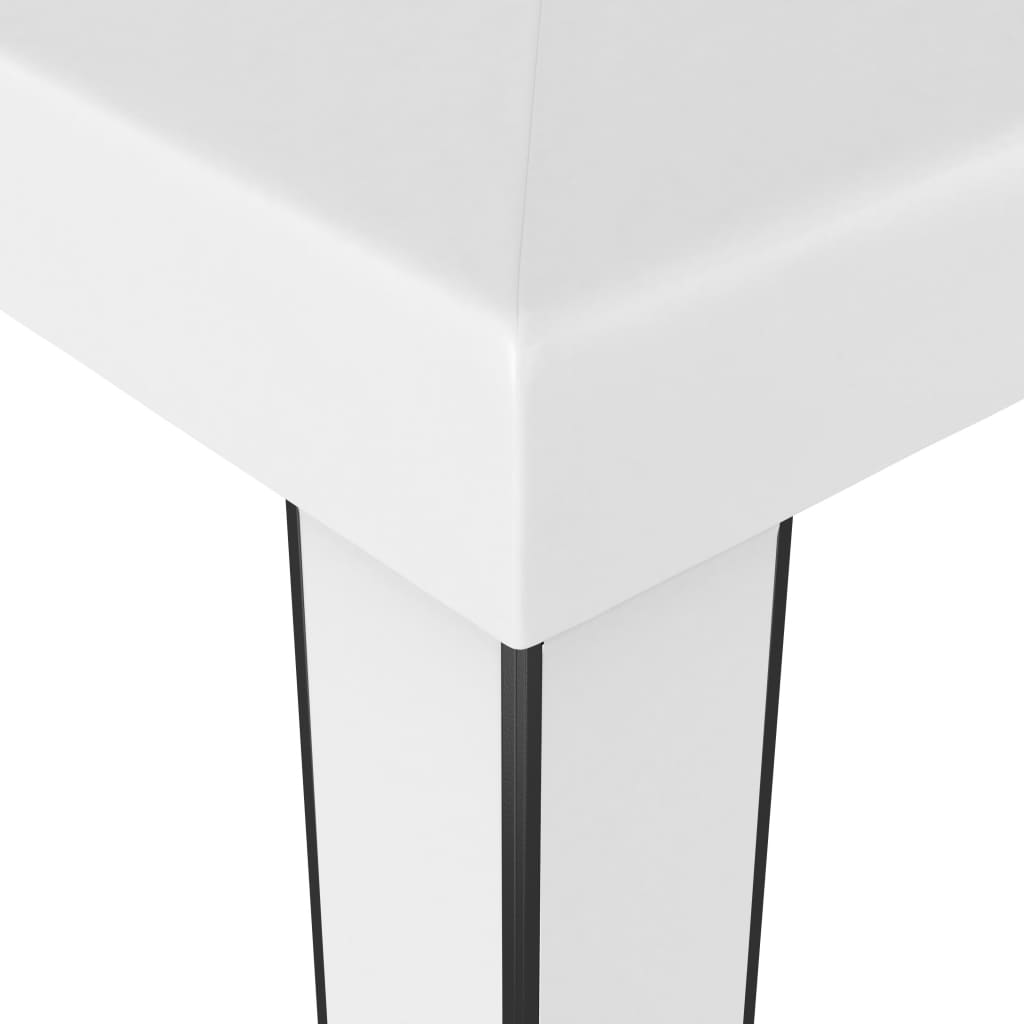 Paviljong Med Dubbeltak Och Ljusslinga Led 3X3 M