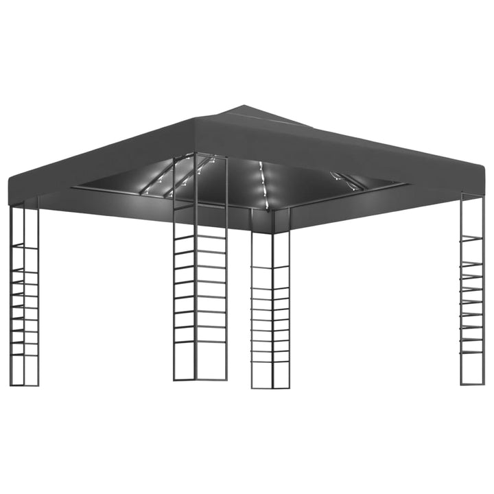Paviljong Med Ljusslinga Led 3X3 M