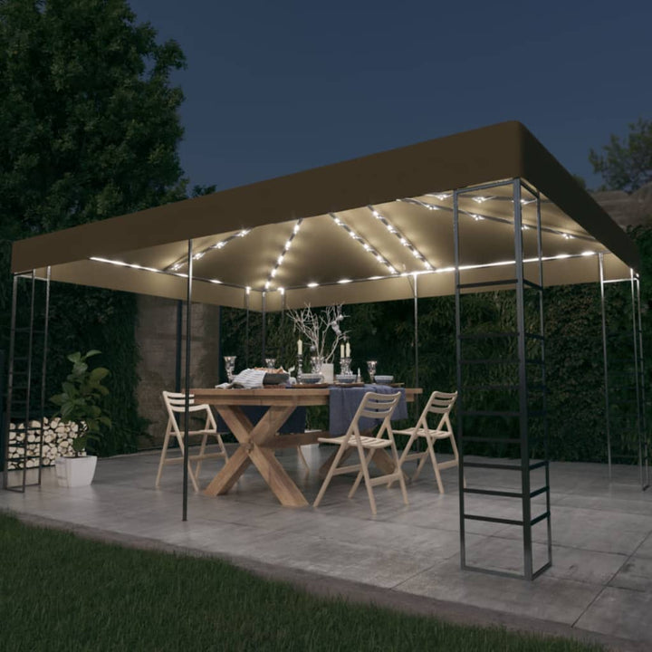 Paviljong Med Ljusslinga Led 4X3X2,7 M