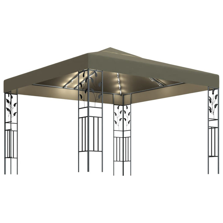 Paviljong Med Ljusslinga Led 3X3 M