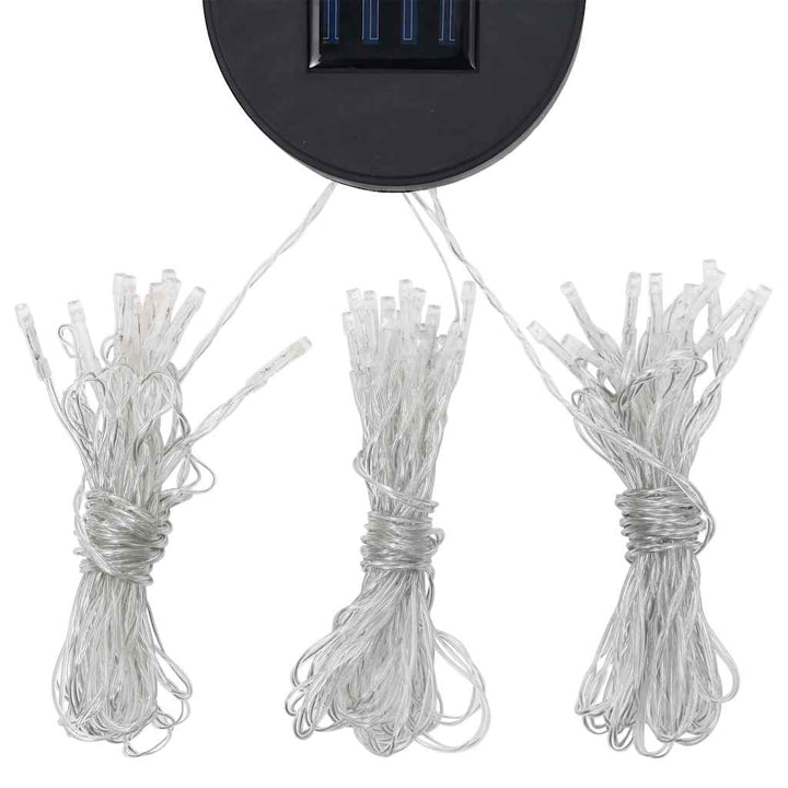 Paviljong Dubbla Tak Och Ljusslinga Led 3X4 M