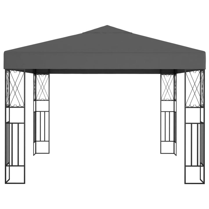 Paviljong Med Ljusslinga Led Tyg