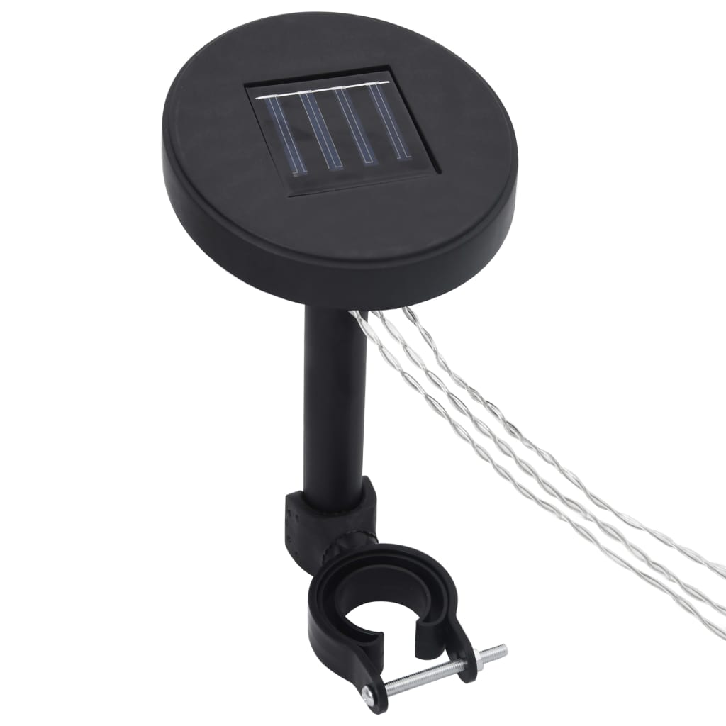 Paviljong Med Ljusslinga Led Tyg