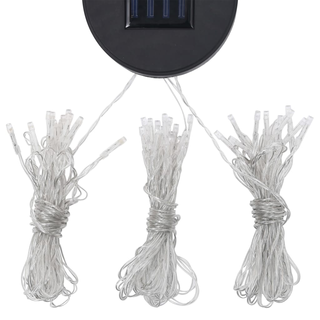 Paviljong Med Ljusslinga Led Tyg