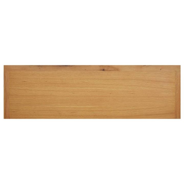 Skohylla 114X37X45 Cm Massiv Ek