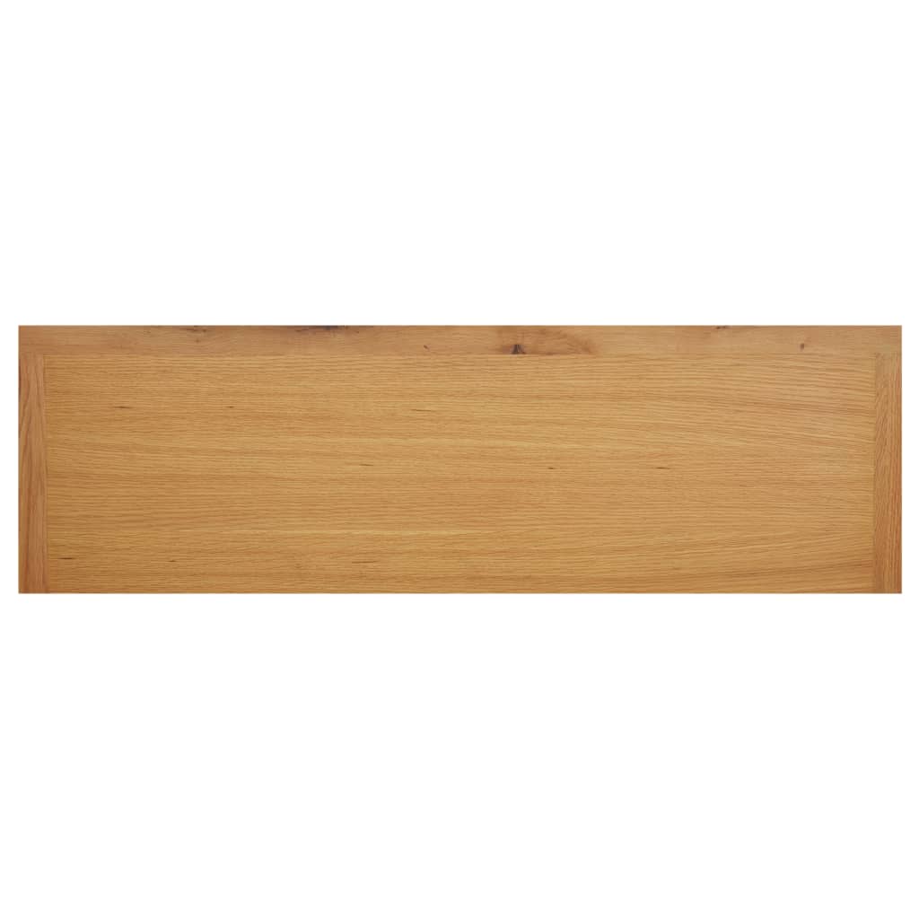 Skohylla 114X37X45 Cm Massiv Ek