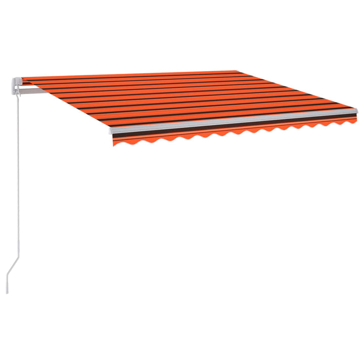 Markis Manuellt Infällbar Med Led