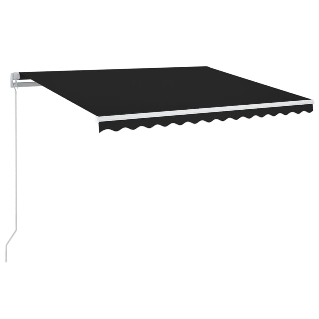 Markis Manuellt Infällbar Med Led