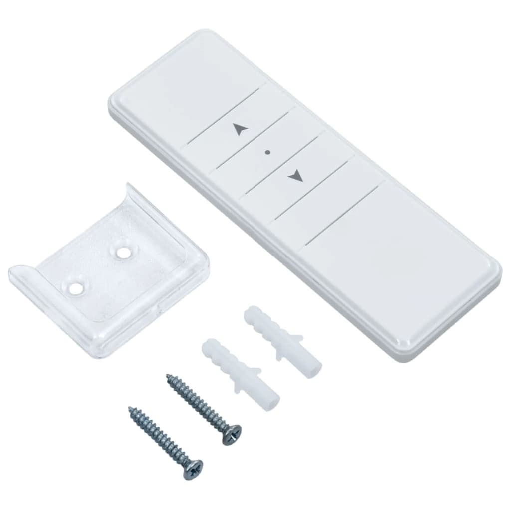 Automatisk Markis Med Vindsensor &amp; Led Gul/Vit